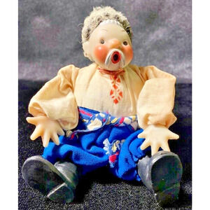 Nikolai Gogol Chub Doll Russian Dancing Cossack Russian Vintage